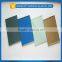 Electronic building stained glass