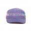 popular custom wholesale cotton striped design full print military cap/army hat