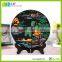 Fishing under the willow tree hand made wooden decoration for home