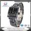 Fashion Black Ceramic Quartz Watch For Men