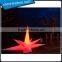 inflatable led star ground balloon, night light inflatable star shape cone