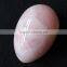 Romantic Polished Rose Quartz Crystal Egg for Gift
