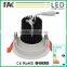 Free samples energy saving dimmable anti-glare led down light