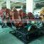 5D Cinema 6 DOF Hydraulic Motion Platform with 9 Chairs