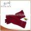 Factory Handmade Fashion Colorful Micro Velvet Gloves