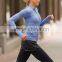 Fitness black yoga capris running pants leggings women sportswear