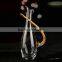 Wine Drinking 24K Gold Handle Decorative Glass Pitcher Crystal Water Jug
