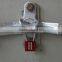 Aluminum body 2.5mm diameter steel wire cable security seal