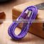 Colorful 1M /2m/3m Fabric Nylon Braided Micro USB Cable for Samsung moblile phone