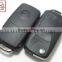 High Quatity Car Key for vw romote 3 button key shell for vw flip remote key shell