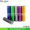 2016 New Design Promotion Gift Mini Protable 2600mah Power Bank