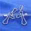 Wholesale African 925 Silver Costume Cross Jewelry Set E009B