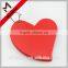 Plastic double sides heart shaped pocket mirror cheap for promotion gifts