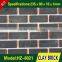 Clay bricks and red bricks