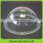 Half-round crystal clear hollow ball, semicircular acrylic dust cover