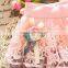 New Children Kids Girl's Wear Casual Cute Lovely Elastic Waist Lace Patchwork Floral Skirt