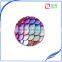 Mermaid Fish Scale Cabochons, Round Resin Metallic, Colorful AB iridescent