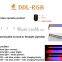 DDL lighting manufacturer customized straight/curved color changing led strobe light bar