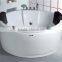 round Acrylic whirlpool drop in massage bathtub