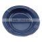 2015 new custom round blue printed tin ashtray