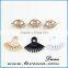 New Elegant Women Vintage Style Ear Cuff Fashion Rhinestone Stud Earrings