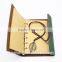 Customized design PU Leather Cover Loose Leaf Blank Notebook Journal Diary Gift