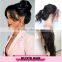 360 Lace Frontal Closure With Wig Cap And Strap,Brazilian Virgin Remy Hair From One Donor