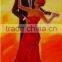 flamenco dancing oil painting from china supplier