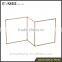 Decorative Stainless Steel Display, Display Frames, Glossy Steel Display