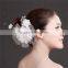 MYLOVE white flower crystal garland bridal hair jewelry High quality MLF109