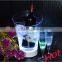 Plastic Acrylic Led Ice Bucket for Moet Chandon Promotion