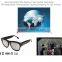 Fashion remote control 1080p full hd 5mp lens wifi spy camera glasses