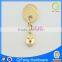 HS-112 two way separating zipper custom metal zipper puller gold color