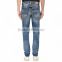 Biker Jeans Blue Denim jeans pantalon (LOTK021)