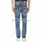 Biker Jeans Blue Denim jeans pantalon (LOTK021)