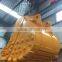 Q345B+NM400 Excavator Case CX130/CX160/CX210/CX240 rock bucket for sale