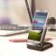 Portable Qi Wireless Charging Pad Dock Cradle For Qi-Enabled Devices