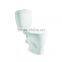 White color two piece ceramic washdown toilet
