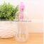 filtered PE bottle 550ml water bottle/sport PET bottles for drinking/flip lid and crew lid water bottles