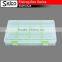 SWH0328C 6 Blocks Transparent colorful boards plastic fishing tackle box