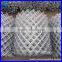 basketball court chain link fence per sqm weight/ rubber coated chain link fence