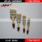 Wholesale plastic handle paint brush 100 pure boiled bristle brushes