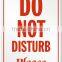 do not disturb door sign