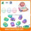 plastic egg capsule toy, plastic capsule for toys