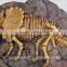 Resin triceratops dinosaur fossils wall hangings for decoration