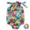 Wholesale girl clothing smock bubble baby girl romper florals inftant toddler clothes baby cotton romper
