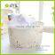 High quality plastic storage basket lace hollow laundry basket PP clean for home