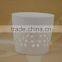 bisque firing ceramic tealight candle holder for decoration