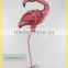 Metal Material and Ornaments Type home and garden decoration Pink Flamingo for Graden yard lawn Bird animal art decoration