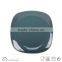 Ceramic square solid color Plate